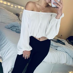 Off the shoulder top